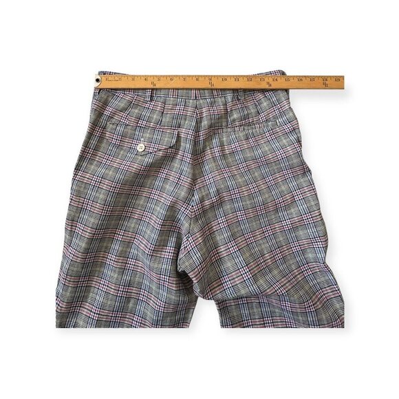 Comme des Garçons Homme Plus SS22 Plaid Pants - Wool Linen Glen Check Size M - Picture 12 of 14